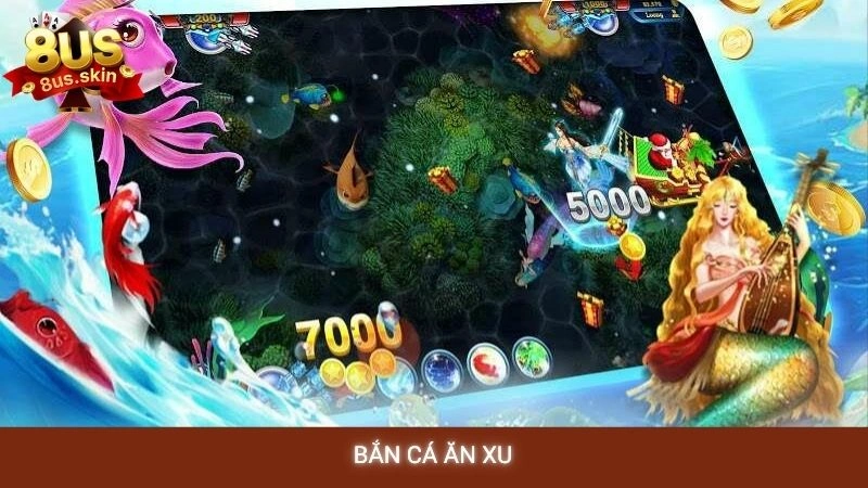 bắn cá ăn xu 8us