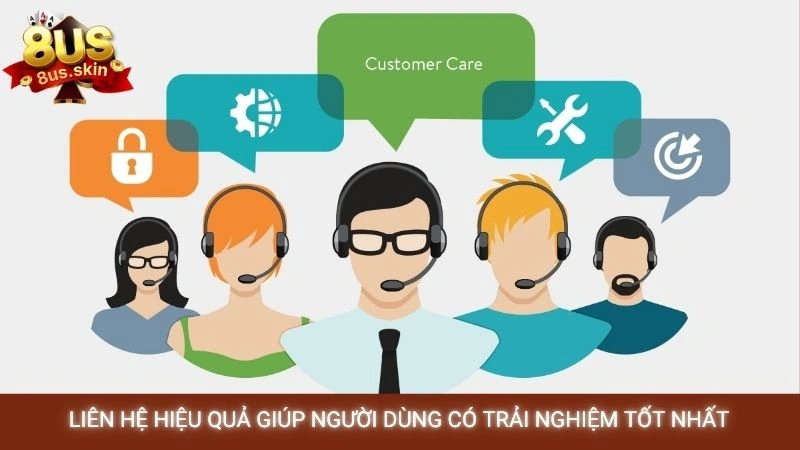 Liên hệ hiệu quả giúp người dùng có trải nghiệm tốt nhất