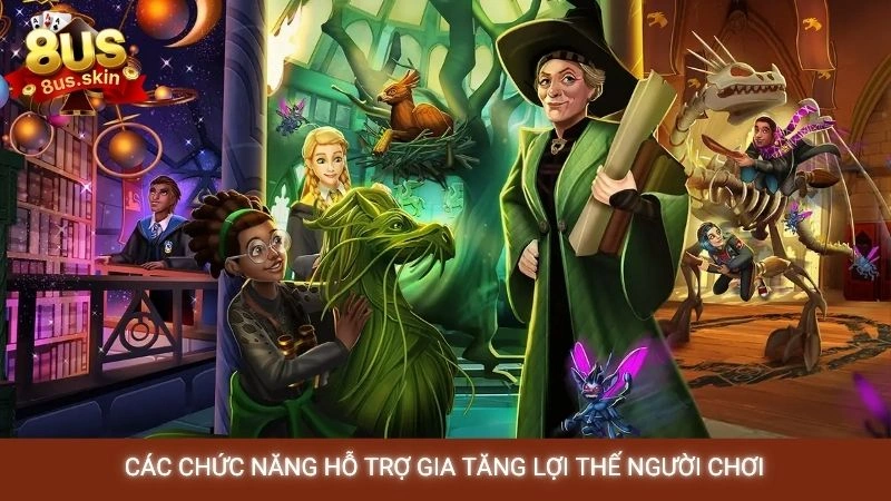 Các chức năng hỗ trợ gia tăng lợi thế người chơi