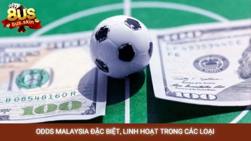 Odds Malaysia đặc biệt, linh hoạt trong các loại